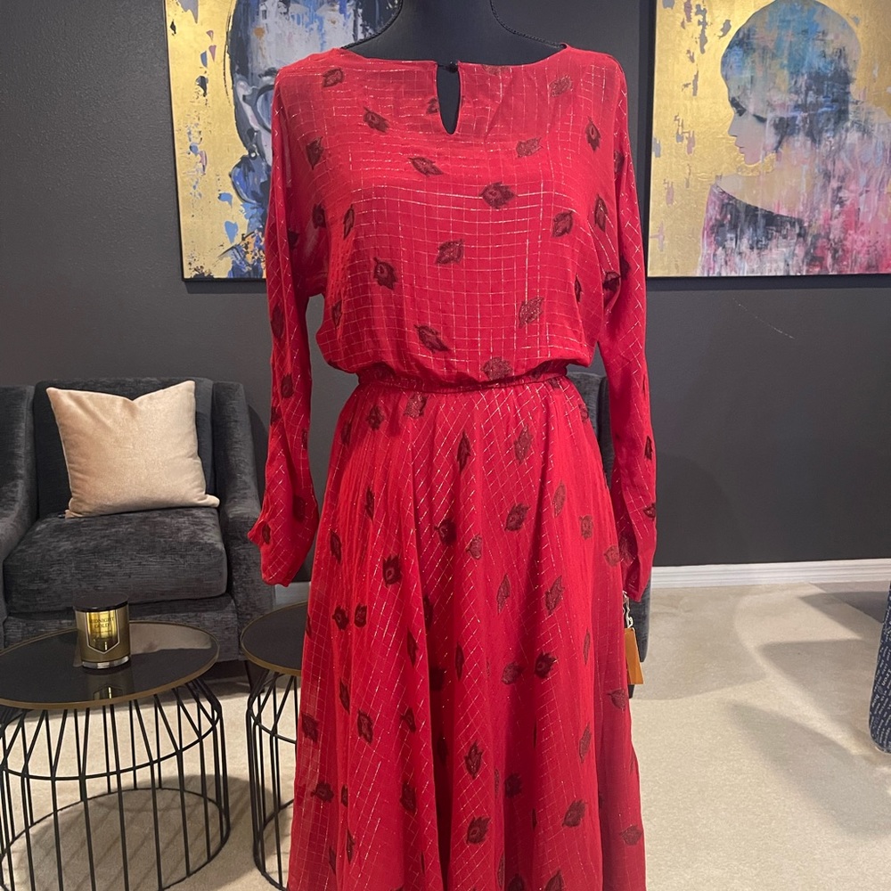 Read maxi dress